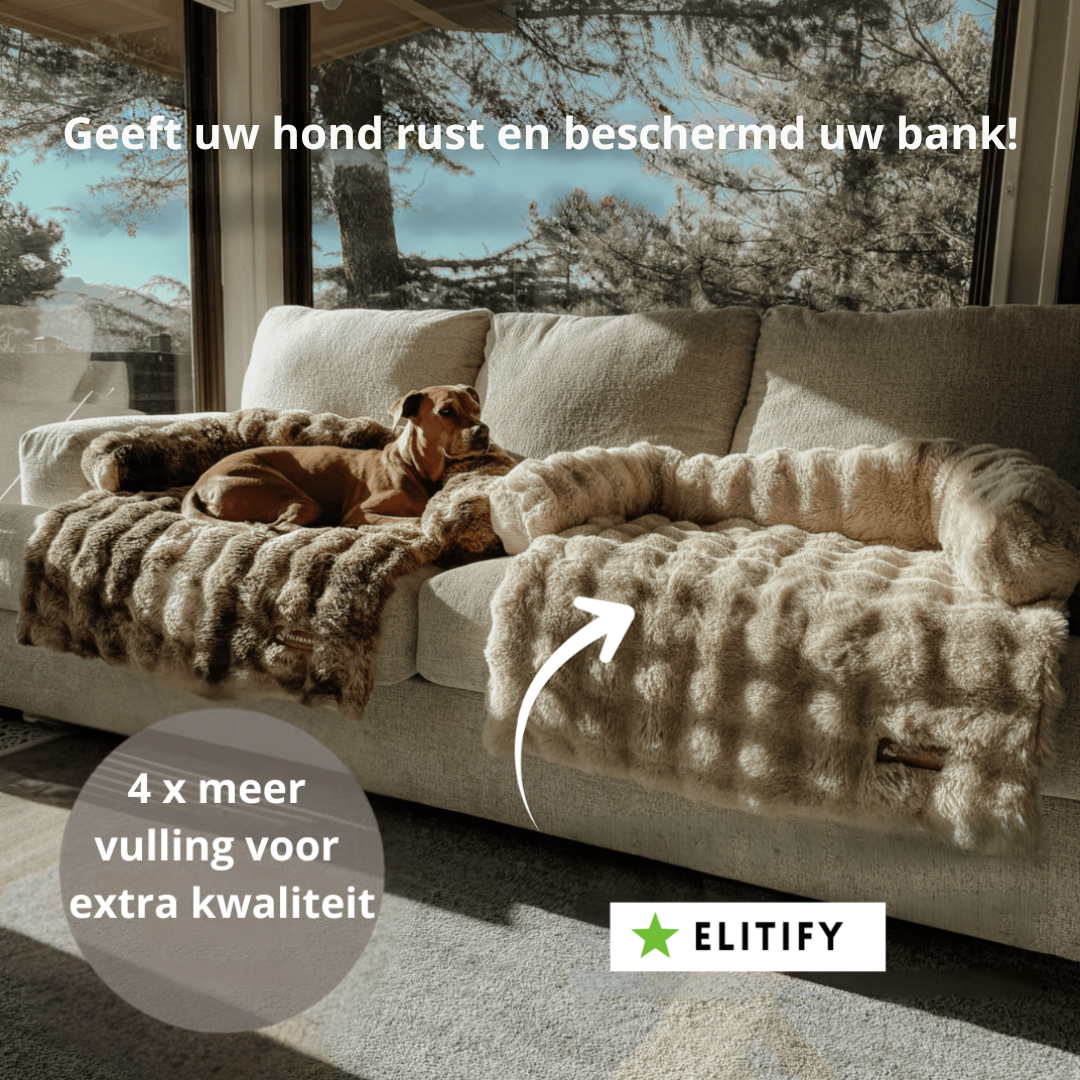 Elite comfort hondenbed - hondenbedje voor op de bank