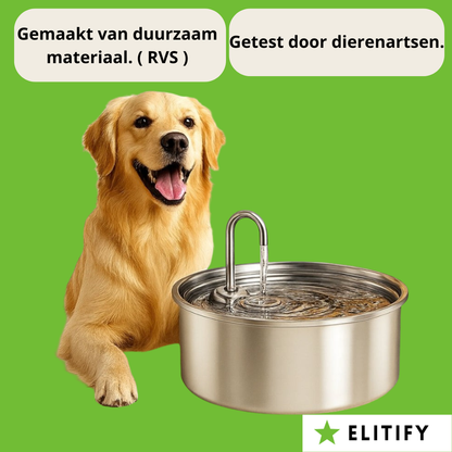 AquaFlow Pro – Hygiënische Drinkfontein met Zuiveringsfilter