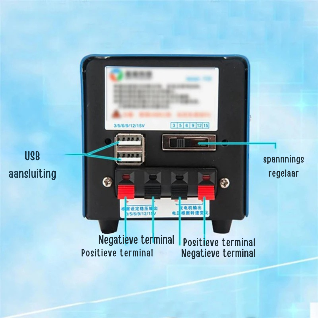 Elite stroomgenerator - stroomgenerator met USB aansluiting ( aanvulling noodpakket )