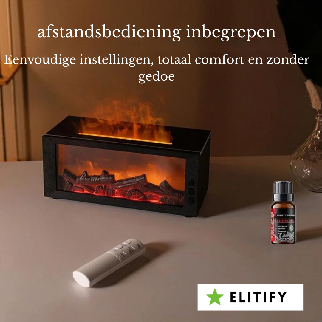 Aroma diffuser - met vlameffect