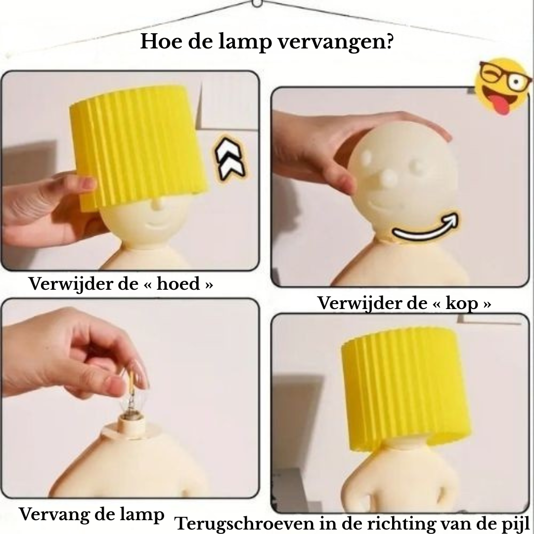 Magic Mike lamp - Lamp met magische button