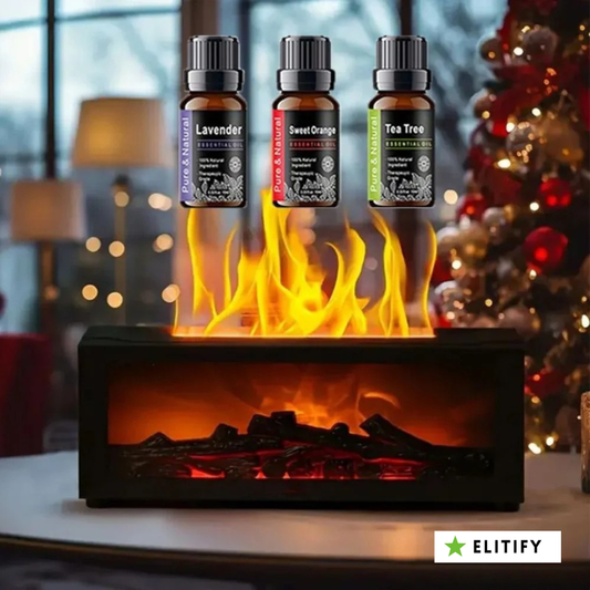 Aroma diffuser - met vlameffect