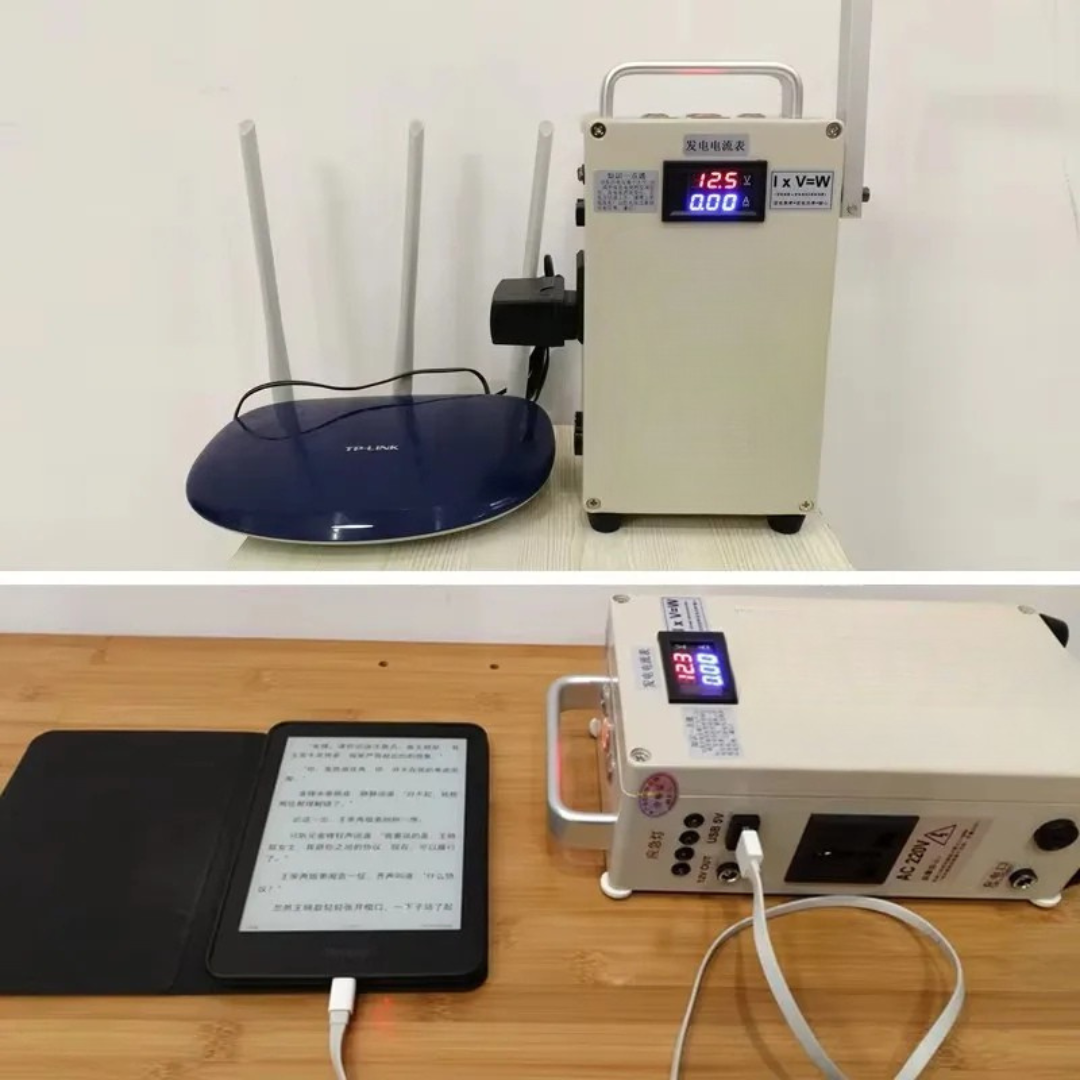 Elite stroomgenerator pro - Stroomgenerator met USB en stopcontact aansluiting
