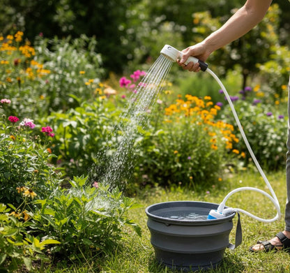 Aquago - Draagbare buitendouche